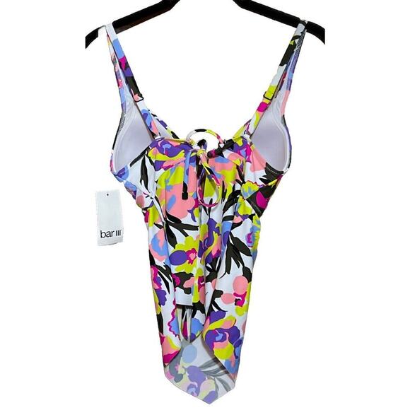 Bar III Paradise Garden Floral Print Tankini Size XS NWT MSRP $54 - Picture 3 of 3